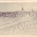 Zeichnung nach einer fotogr. Aufnahme von 1883