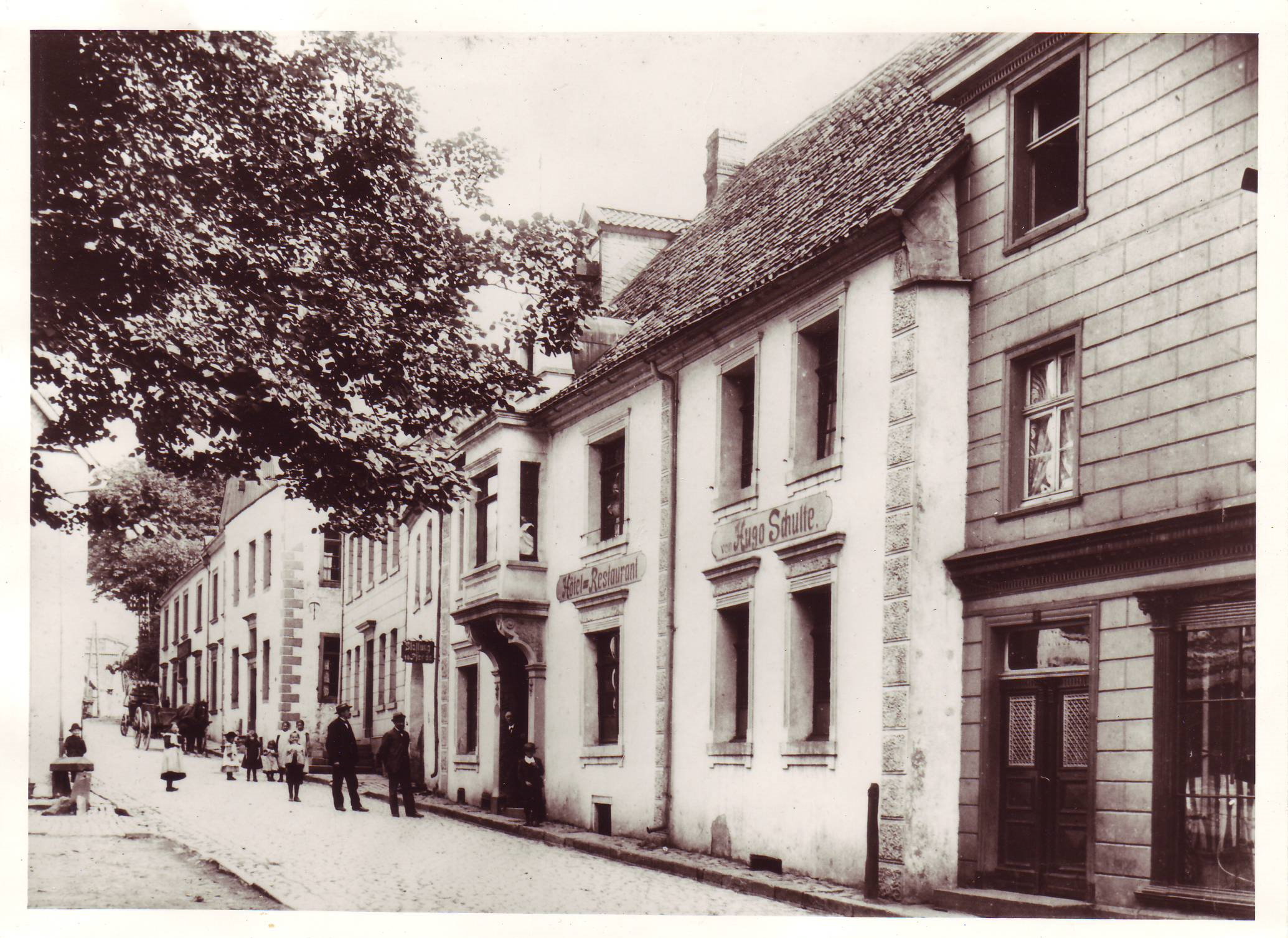 Gaststätte Hugo Schulte seit 01.09.1910