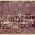 Belegschaft der Fa. Geitz um 1900 von Edith Radtke
