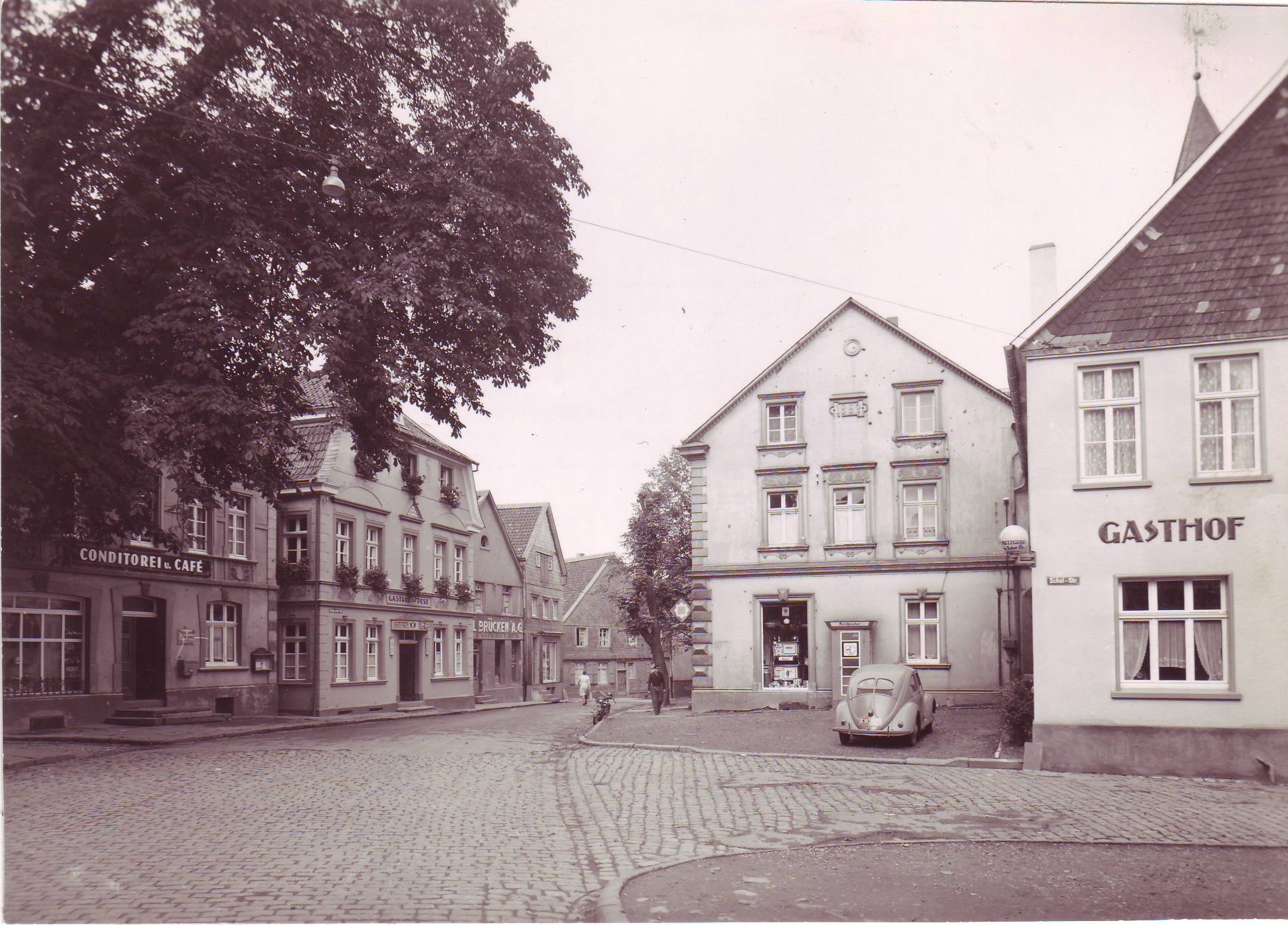 Frankfurter Ecke Schulstraße 1952