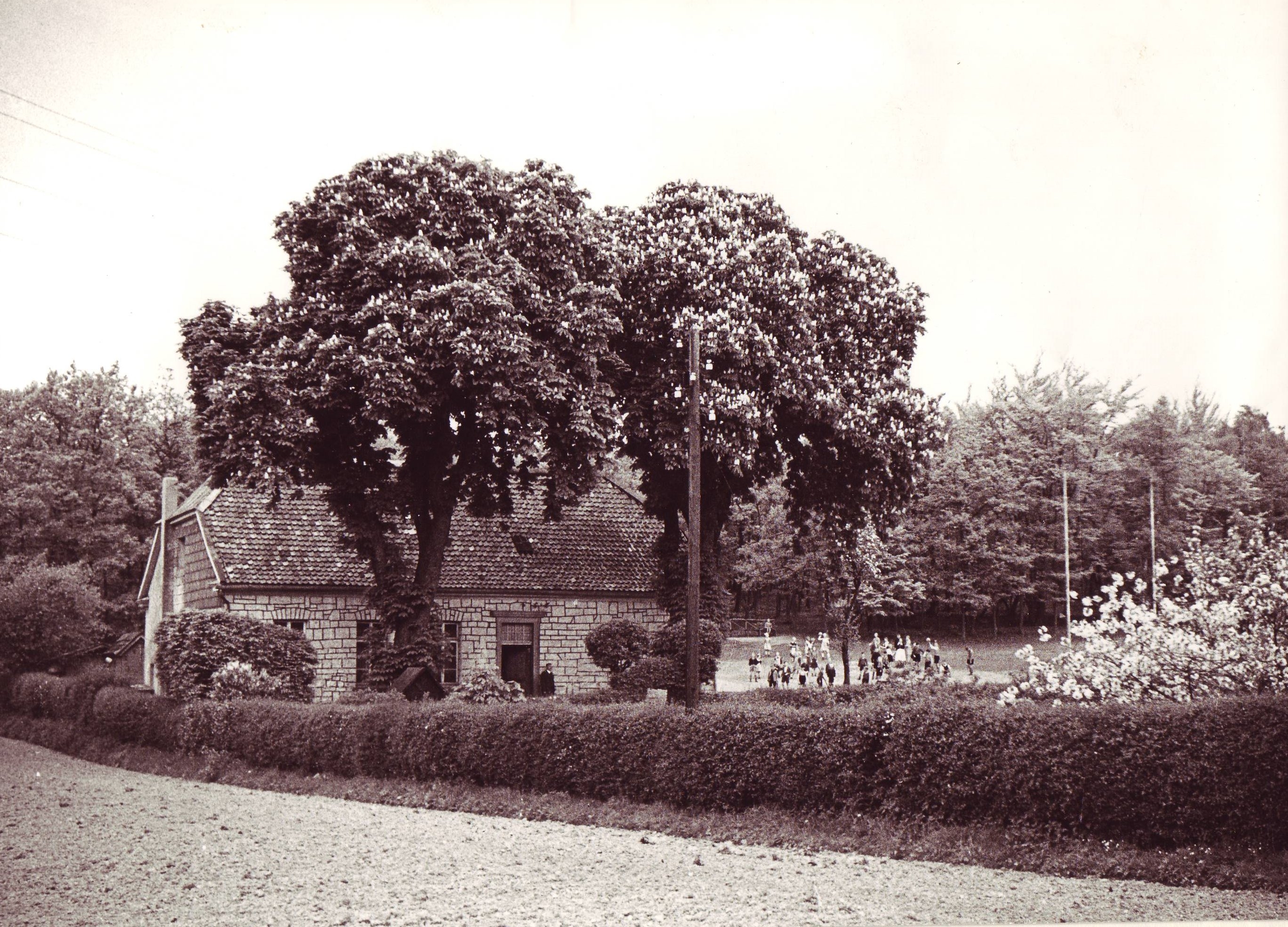 Schule am Stöcken um 1950