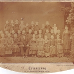 Brantener Schulklasse von 1876 von Edith Radtke