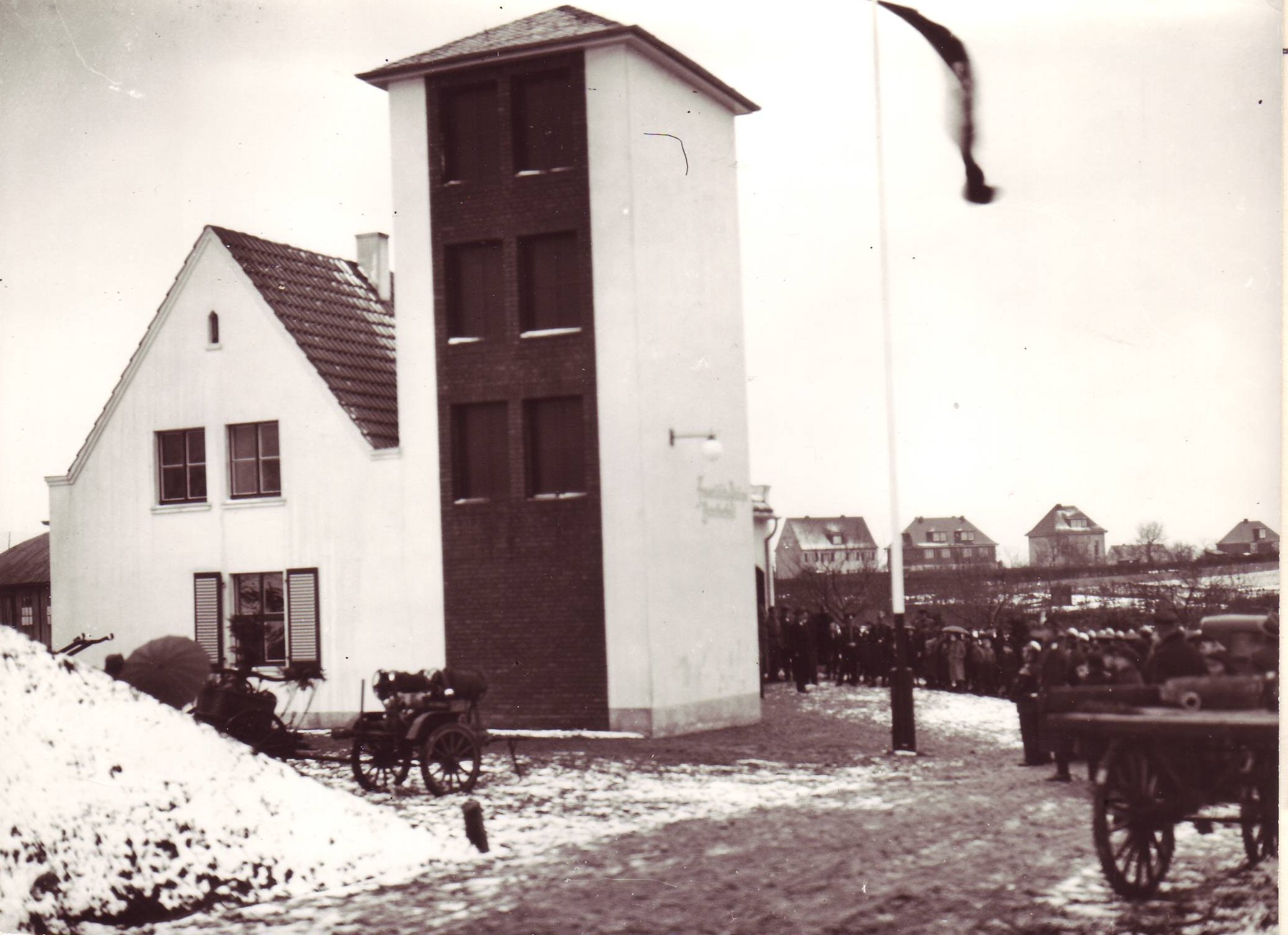 Einweihung der neuen Feuerwache Pastor-Hellweg-Straße 1937